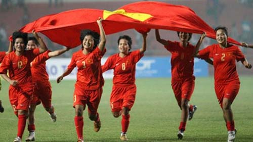VCK bóng đá nữ châu Á: Việt Nam ra quân chiến thắng ảnh 1